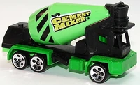Hot Wheels Oshkosh Cement Mixer 2000 (27090)