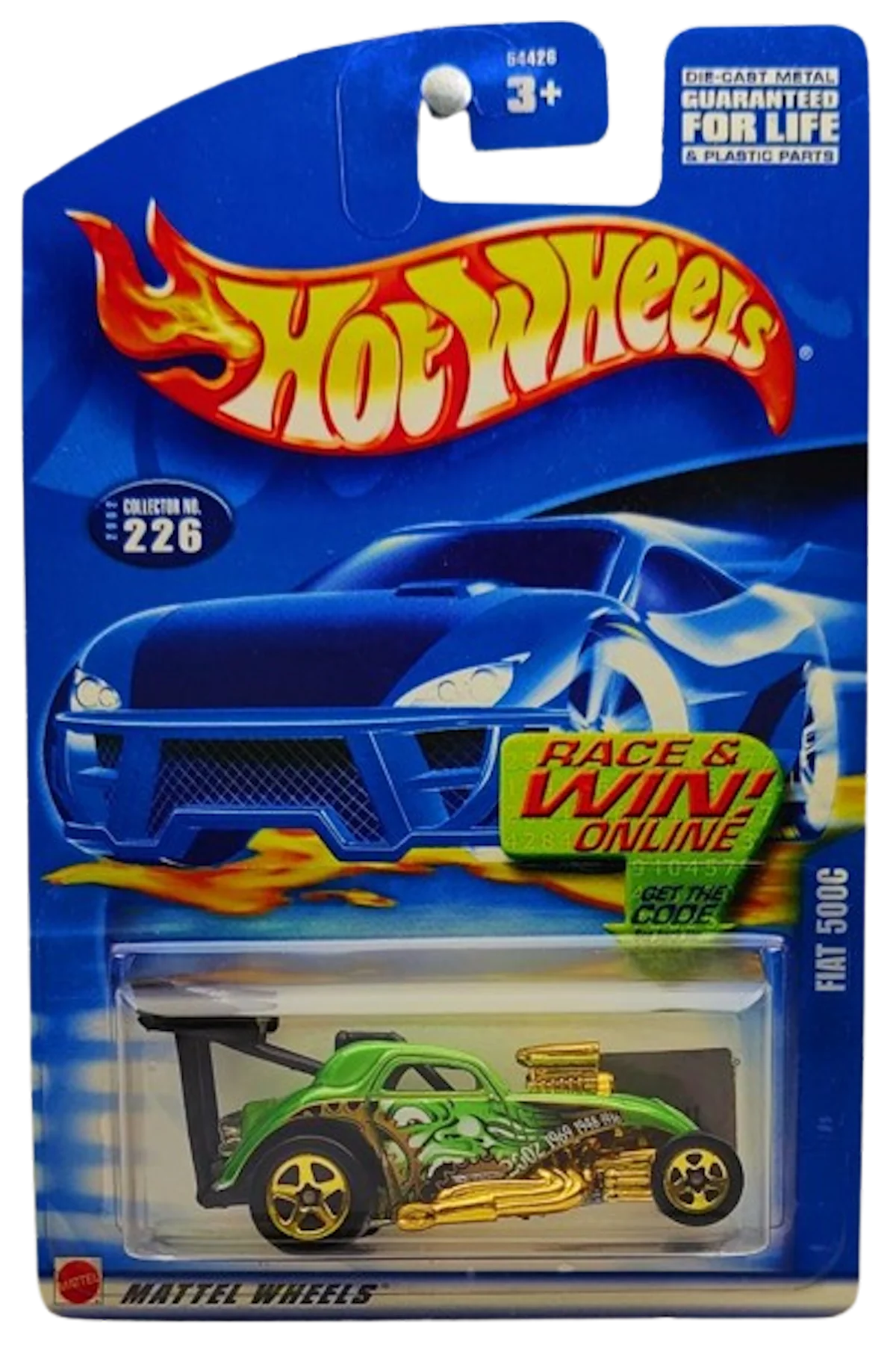 Hot Wheels Fiat 500C 2002 (54426)