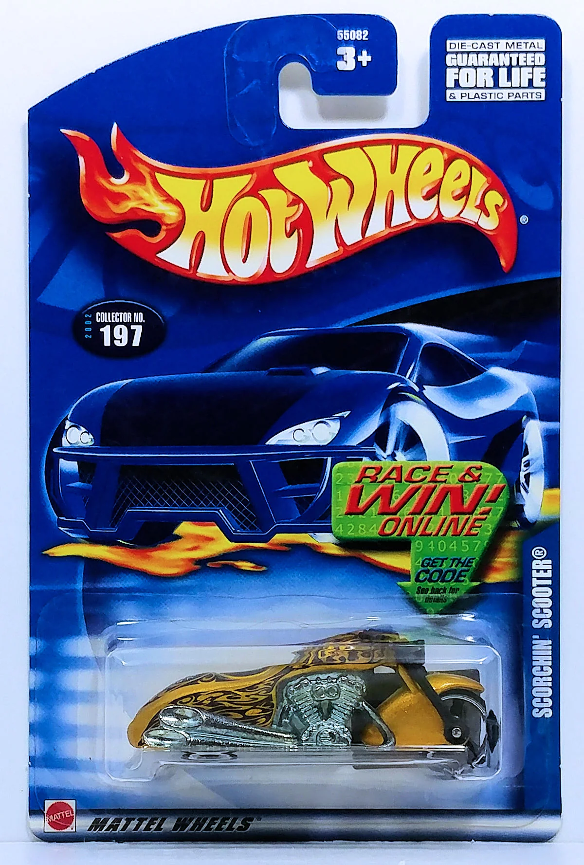 Hot Wheels Scorchin' Scooter 2002 (55082)