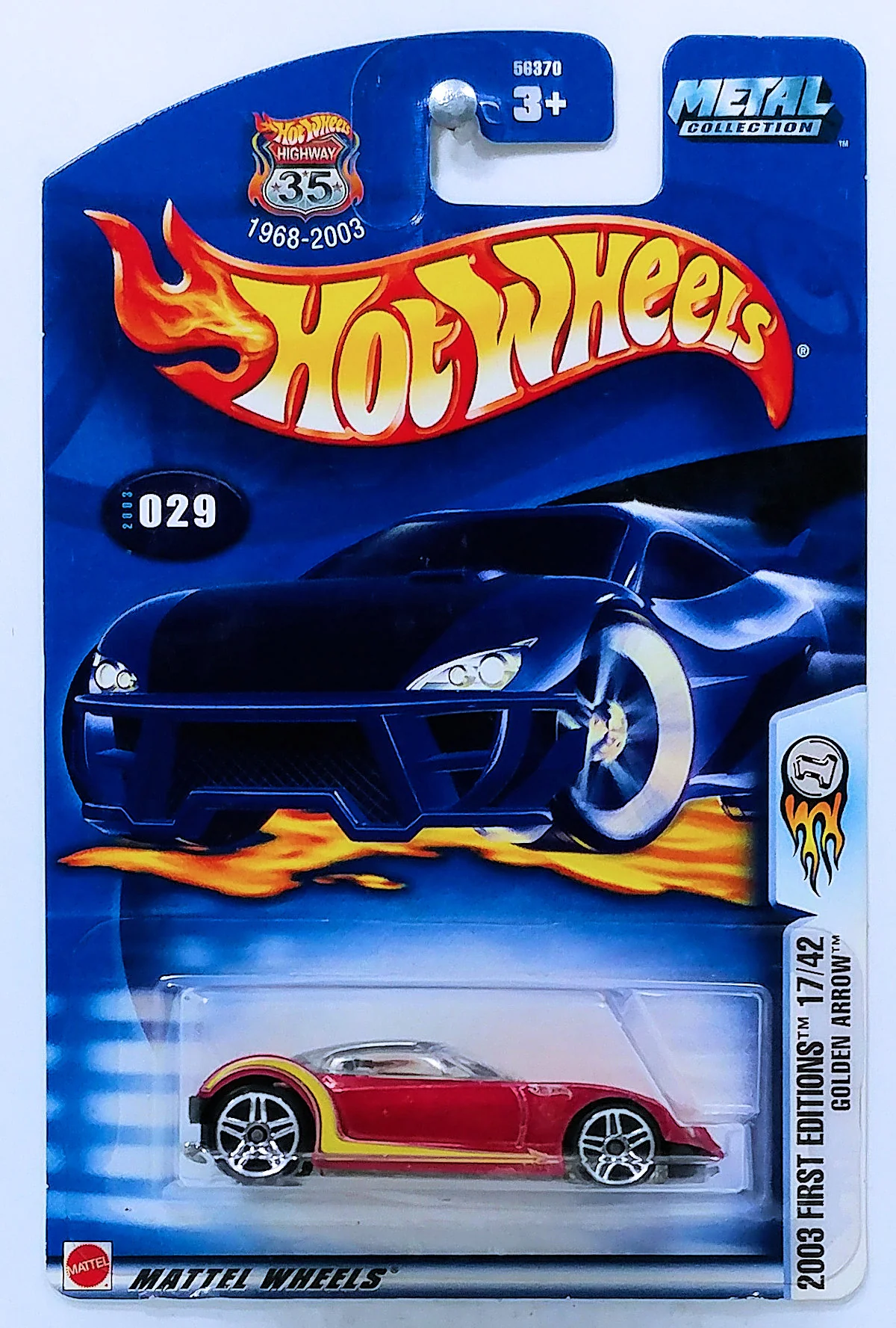 Hot Wheels Golden Arrow 2003 (56370)