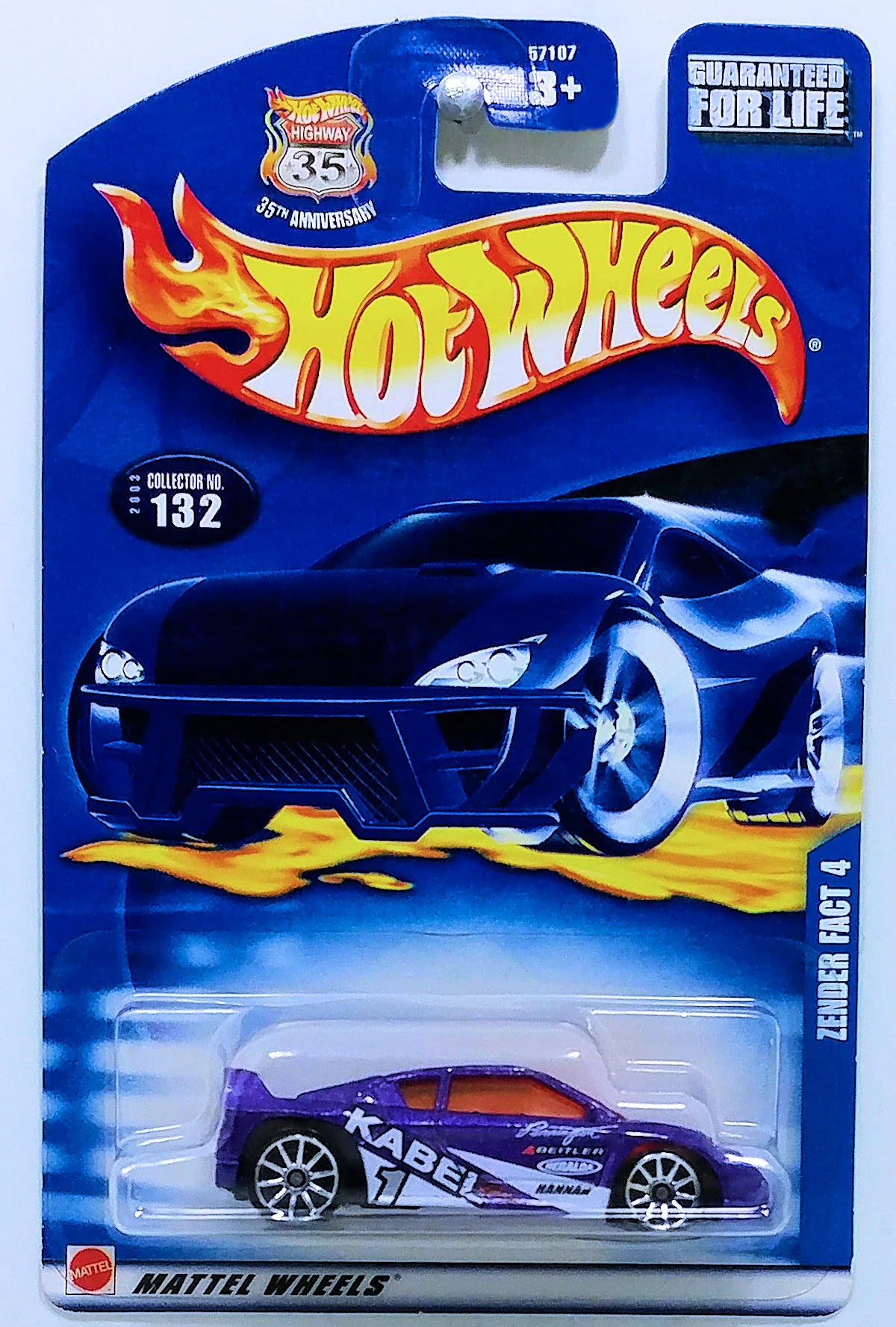 Hot Wheels Zender Fact 4 2003 (57107)