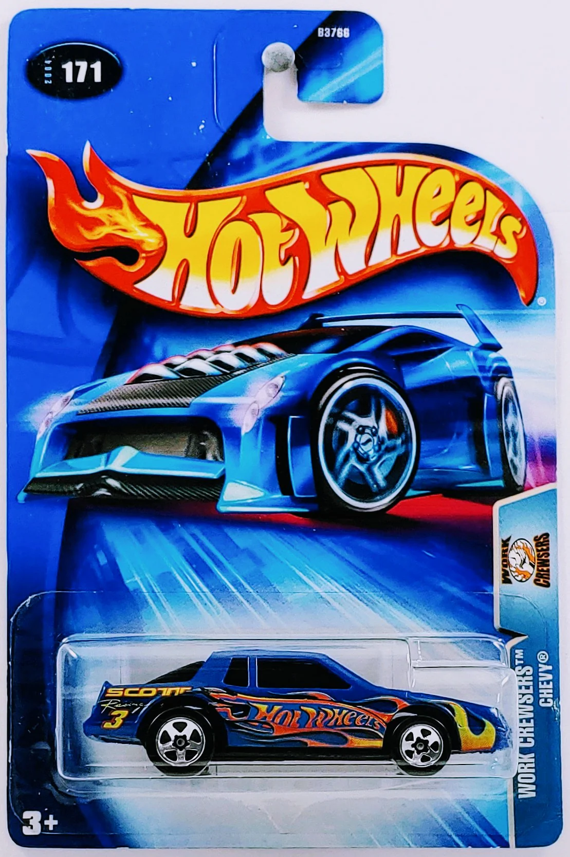 Hot Wheels Chevy Stocker 2004 (B3766)