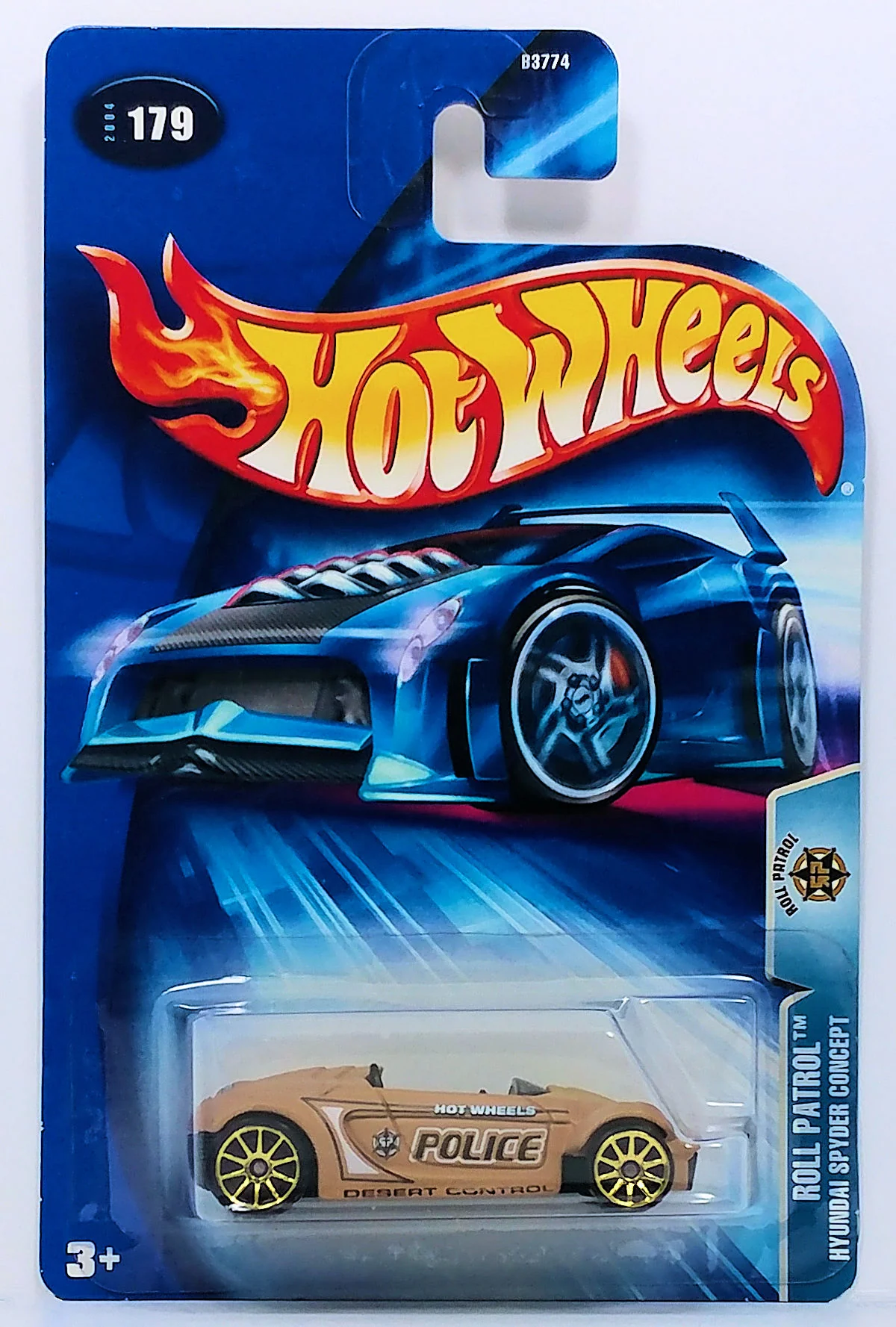 Hot Wheels Hyundai Spyder Concept 2004 (B3774)