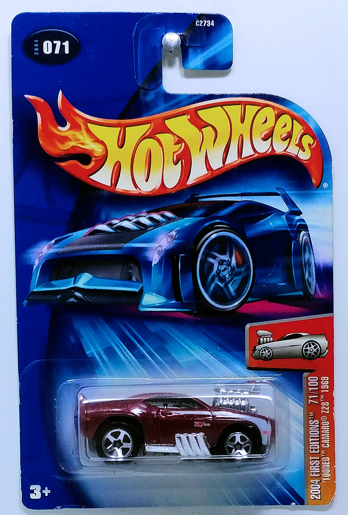 Hot Wheels '69 Camaro Z28 ('Tooned) 2004 (C2734)