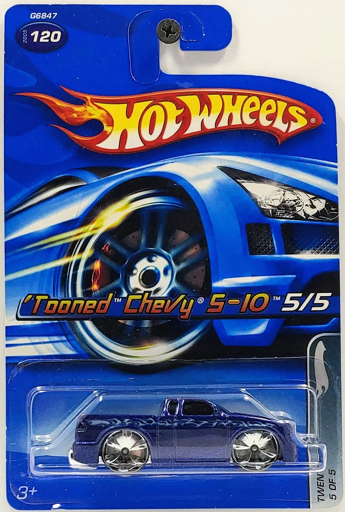 Hot Wheels Chevy S-10 ('Tooned) 2005 (G6847)
