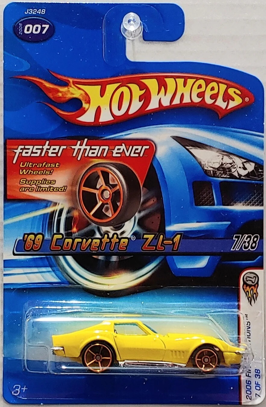 Hot Wheels '69 Corvette 2006 (J3248)