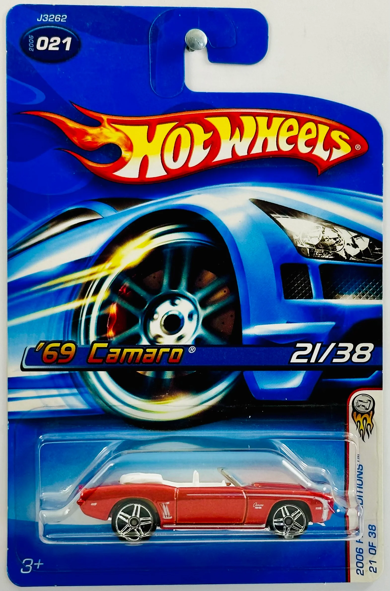 Hot Wheels '69 Camaro Convertible 2006 (J3262)