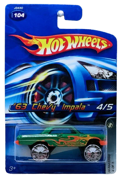Hot Wheels '63 Chevy Impala 2006 (J3430)