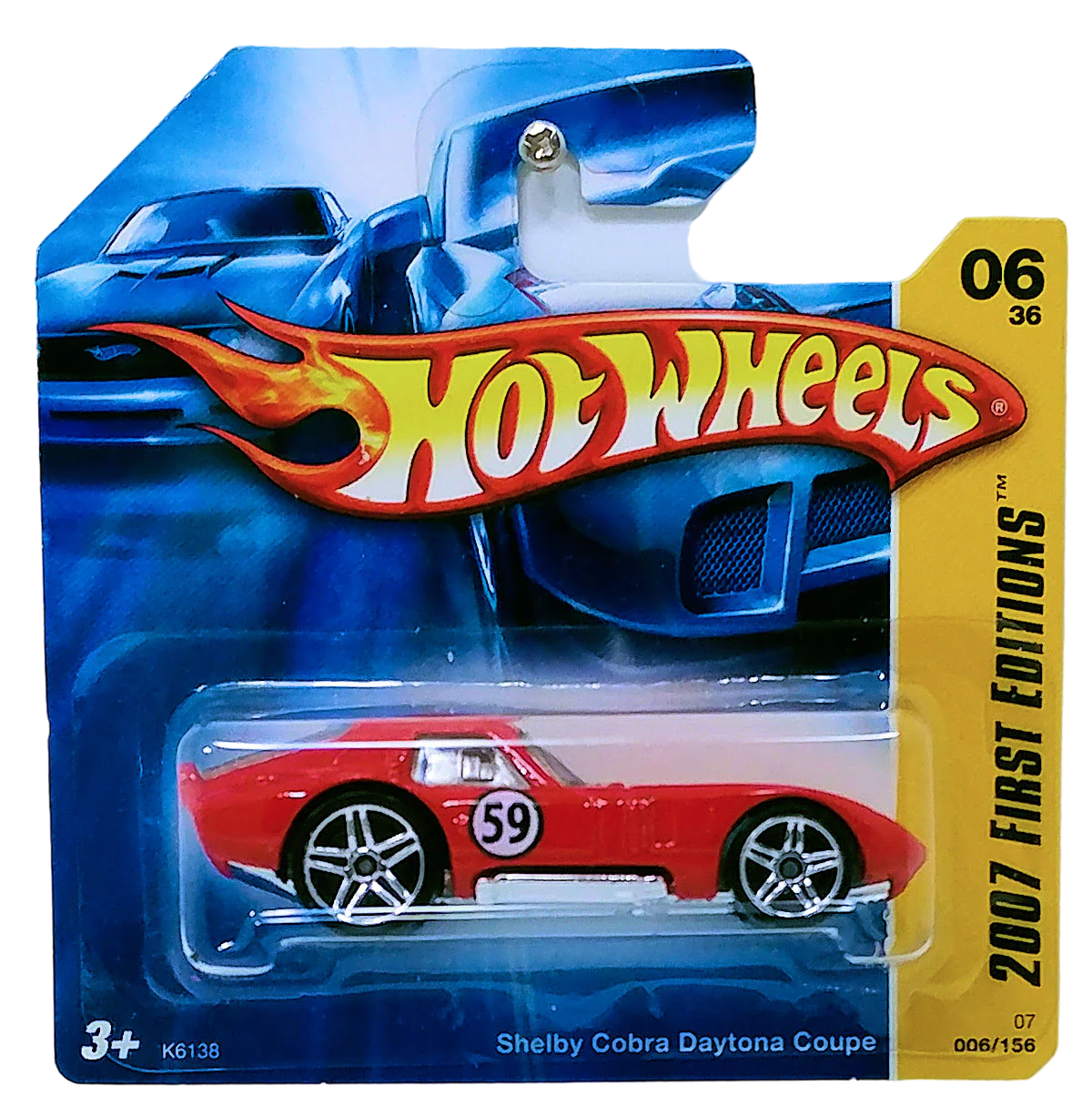 Hot Wheels Shelby Cobra Daytona Coupe 2007 (K6138)