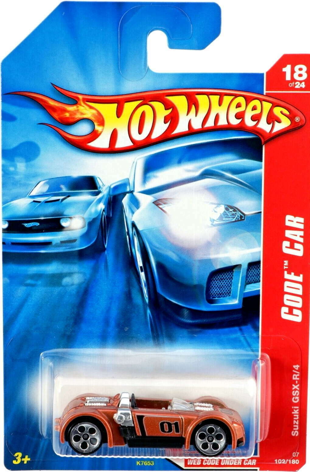 Hot Wheels Suzuki Gsx-R 2007 (K7653)