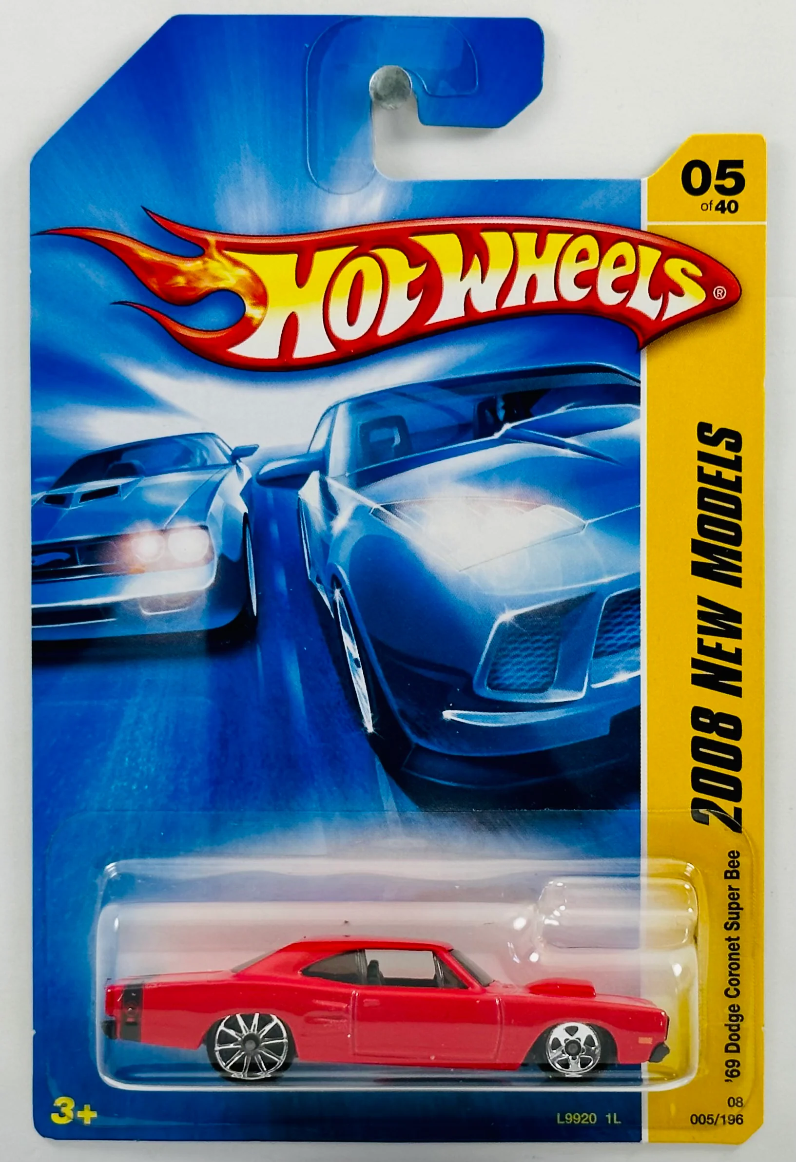 Hot Wheels '69 Dodge Coronet Superbee 2008 (L9920)