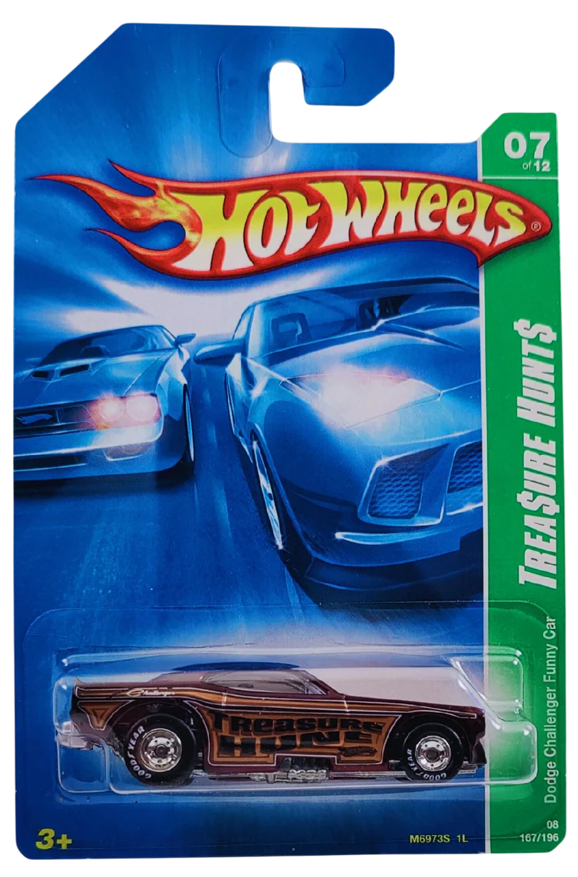Hot Wheels Dodge Challenger Funny Car 2008 (M6973S)