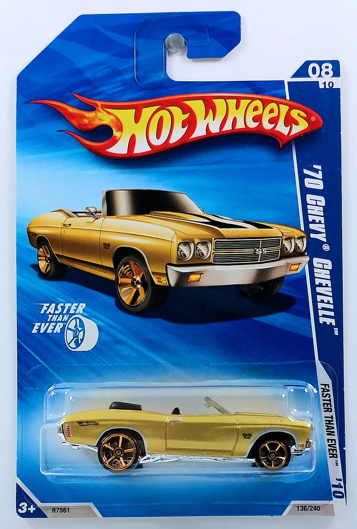 Hot Wheels '70 Chevelle Convertible 2010 (R7561)