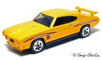 Hot Wheels '70 Pontiac GTO Judge 2011 (T9681)