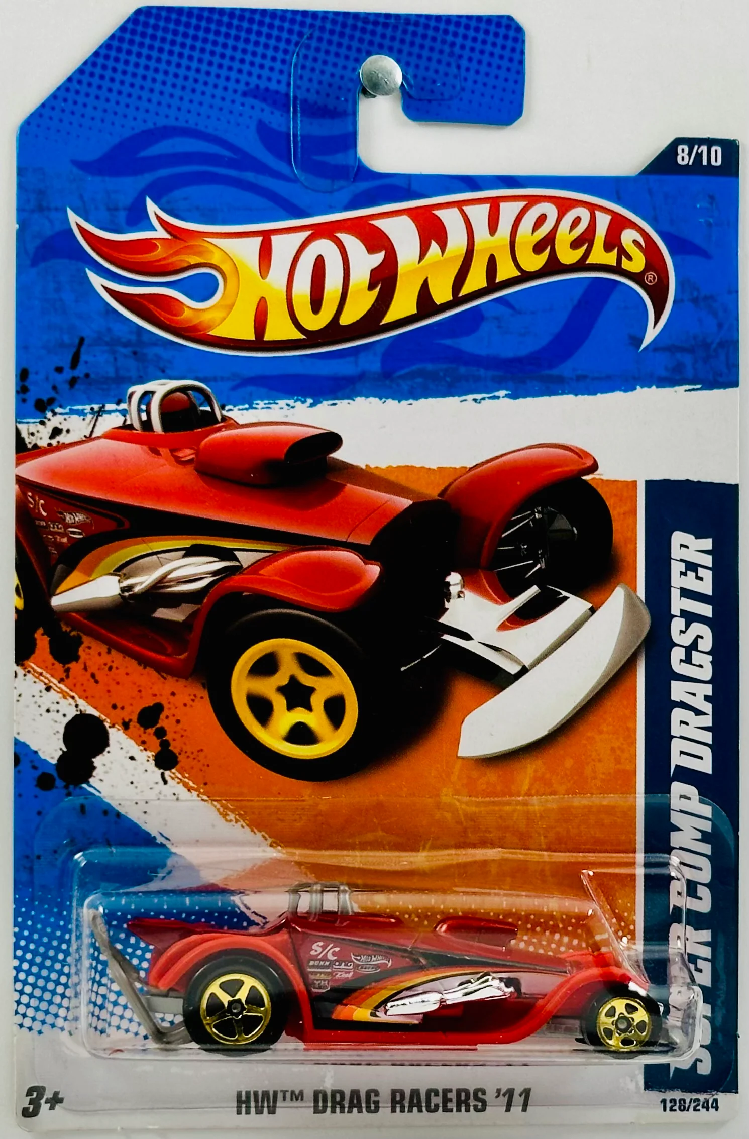 Hot Wheels Super Comp Dragster 2011 (T9835)