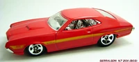 Hot Wheels '72 Ford Gran Torino Sport 2011 (T9930)