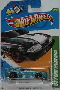 Hot Wheels '92 Ford Mustang 2012