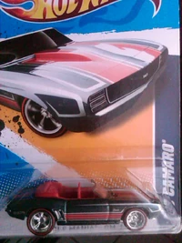 Hot Wheels '69 Camaro 2012 (V5378)