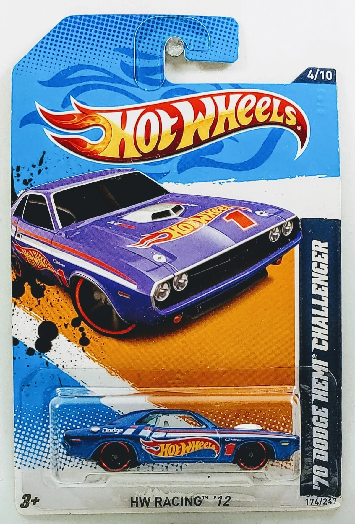 Hot Wheels '70 Dodge Challenger Hemi 2012 (V5478)