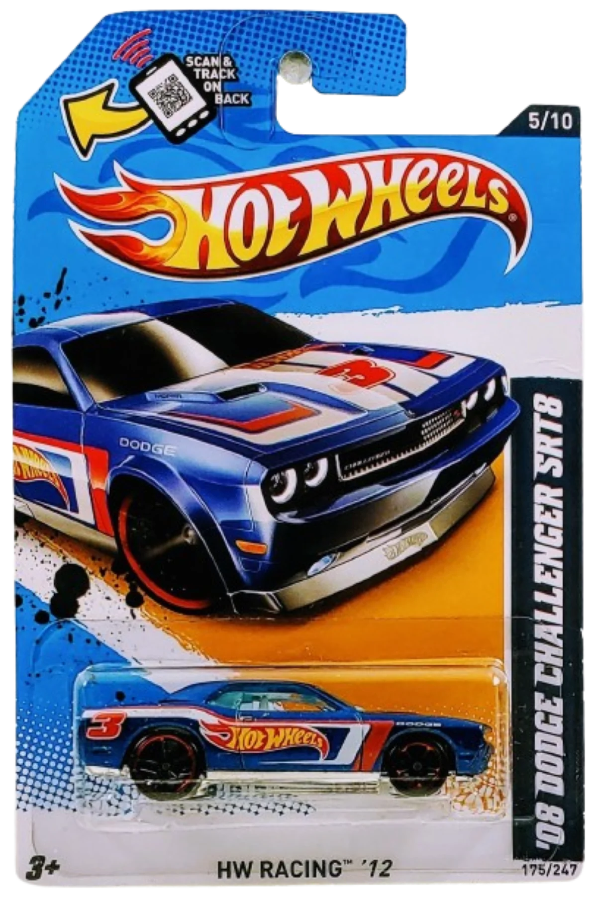 Hot Wheels '08 Dodge Challenger SRT8 2012 (V5479)