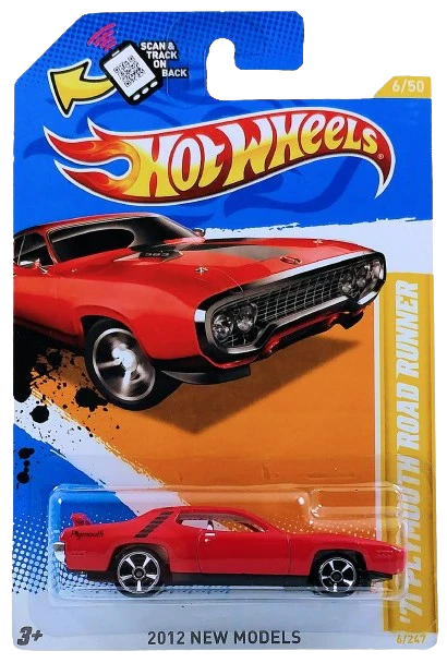 Hot Wheels '71 Plymouth Road Runner 2012 (V5563)
