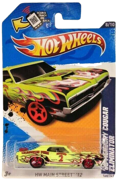 Hot Wheels '69 Mercury Cougar Eliminator 2012 (V5575)