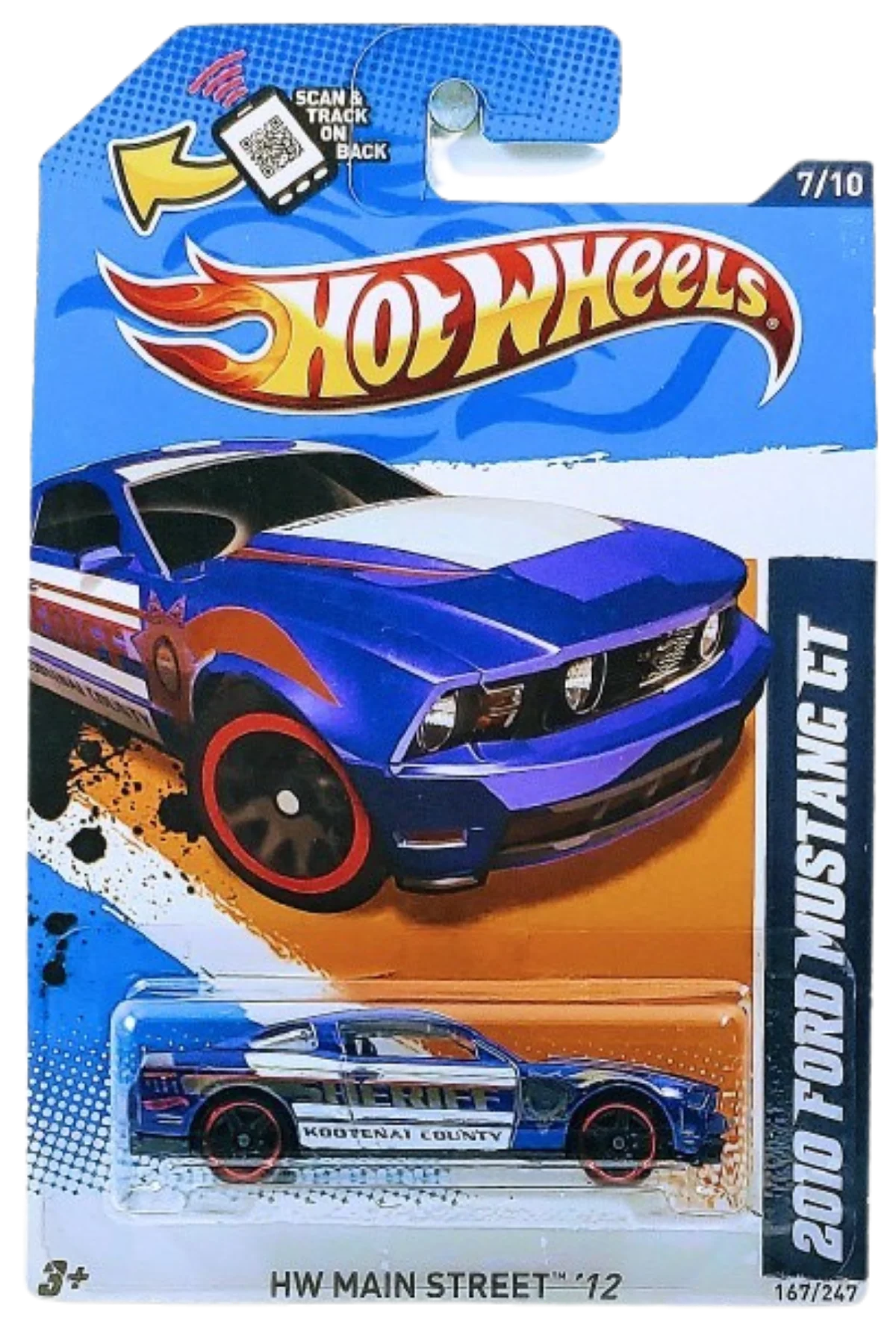 Hot Wheels 2010 Ford Mustang GT 2012 (V5585)