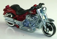Hot Wheels Harley-Davidson Fat Boy 2012 (V5616)