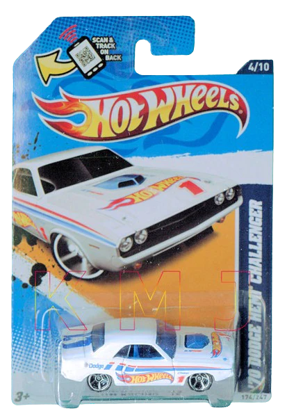 Hot Wheels '70 Dodge Hemi Challenger 2012 (V5621)