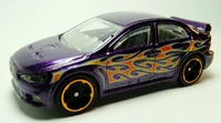 Hot Wheels Mitsubishi 2008 Lancer Evolution 2012 (V5633)