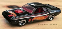 Hot Wheels '70 Dodge Challenger Hemi 2012 (V5700)