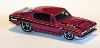 Hot Wheels '68 Hemi Barracuda 2012 (V5701)