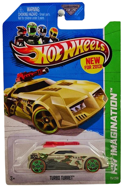 Hot Wheels Turbo Turret 2013 (X1651)