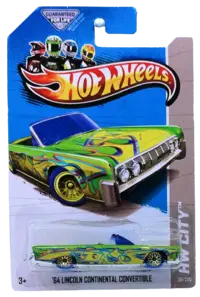 Hot Wheels '64 Lincoln Continental Convertible 2013