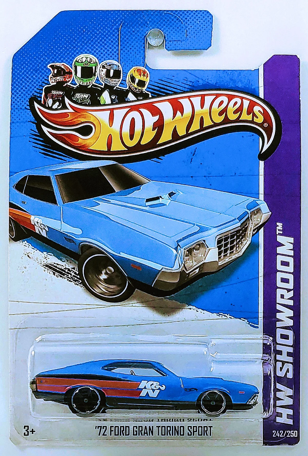 Hot Wheels '72 Ford Gran Torino Sport 2013 (X1809)