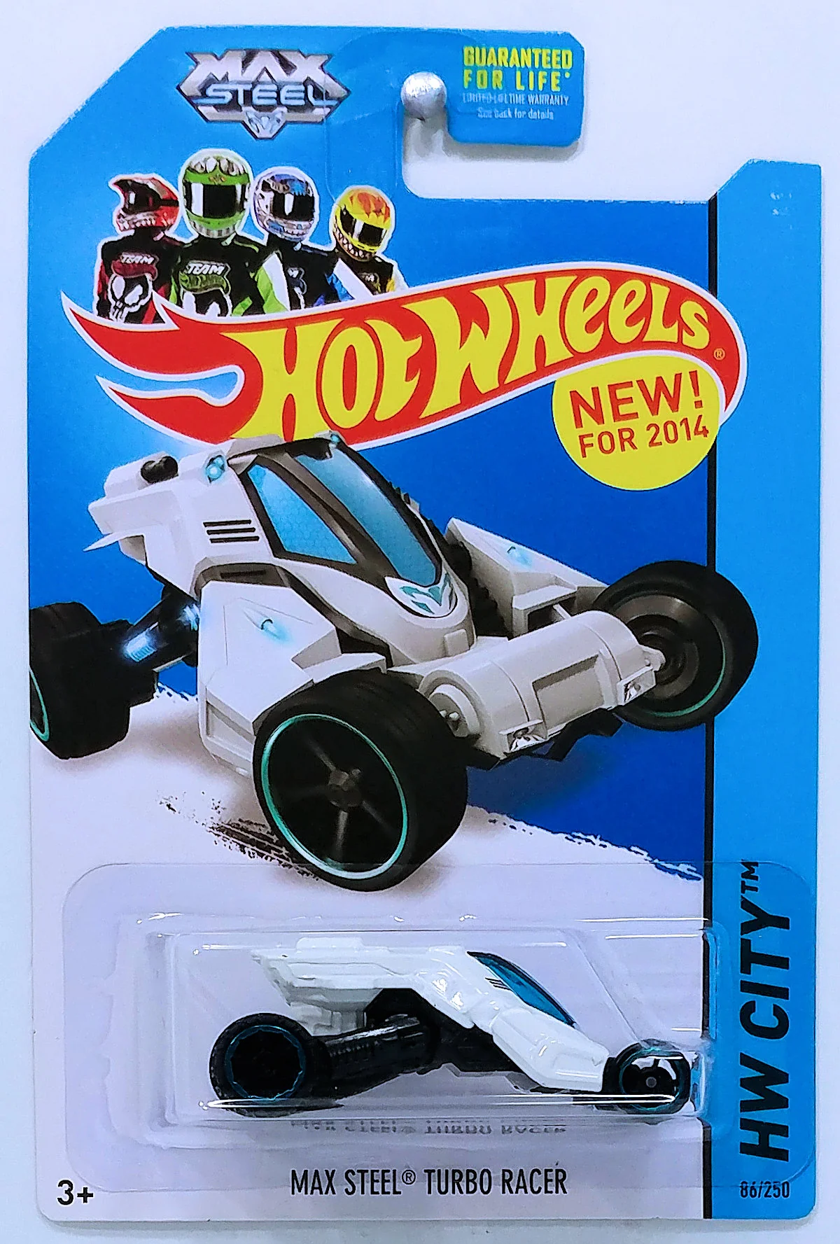Hot Wheels Max Steel Turbo Racer 2014 (BDC89)