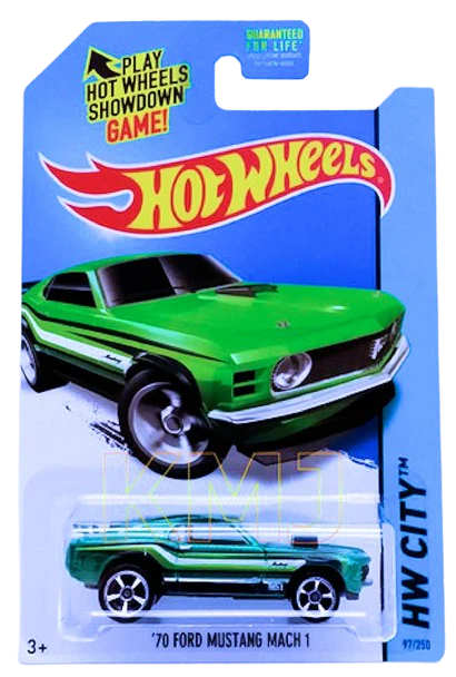 Hot Wheels '70 Ford Mustang Mach 1 2014 (BFD87)