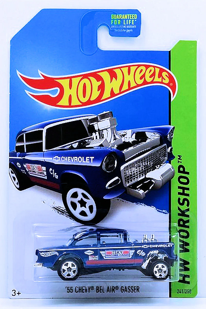 Hot Wheels '55 Chevy Bel Air Gasser 2014 (BFF17)
