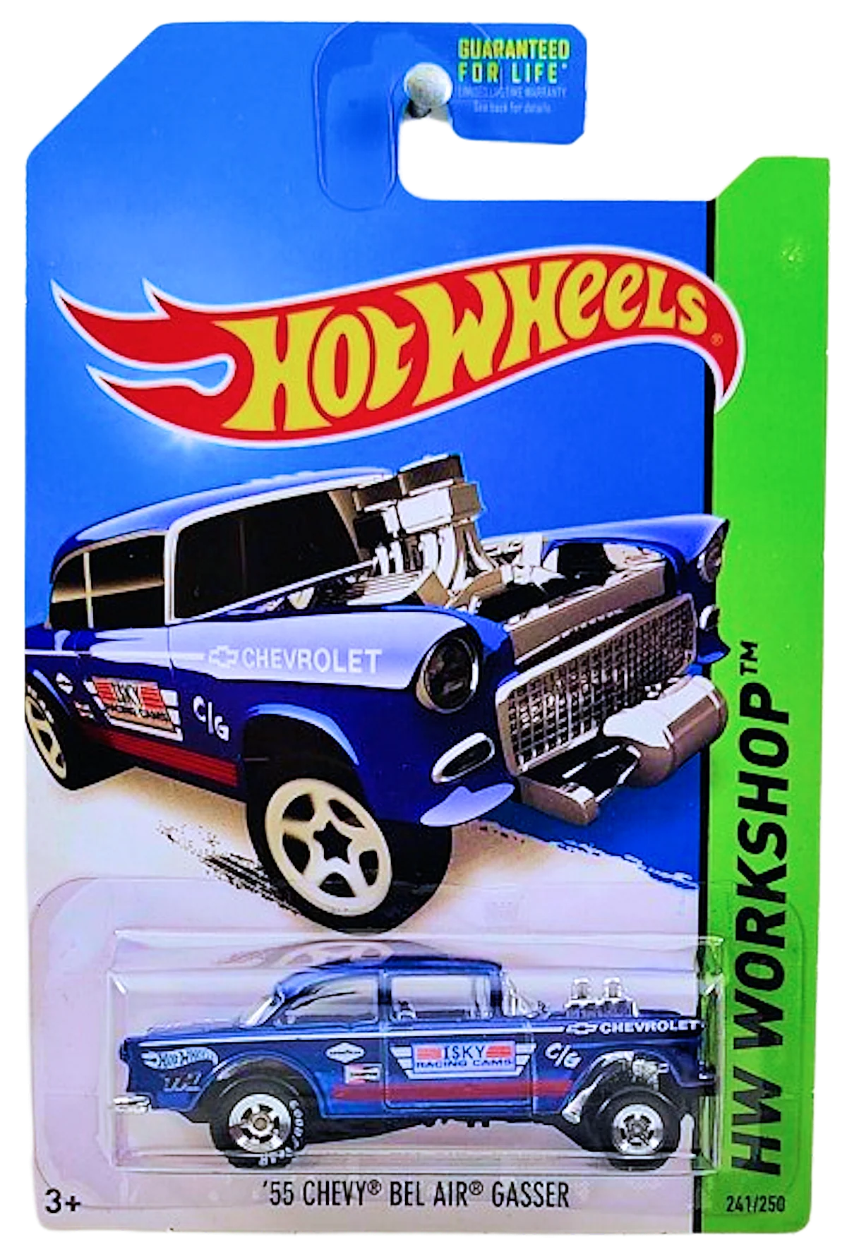 Hot Wheels '55 Chevy Bel Air Gasser 2014 (BFF38)