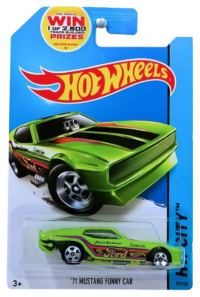Hot Wheels '71 Mustang Funny Car 2014 (BFG38)