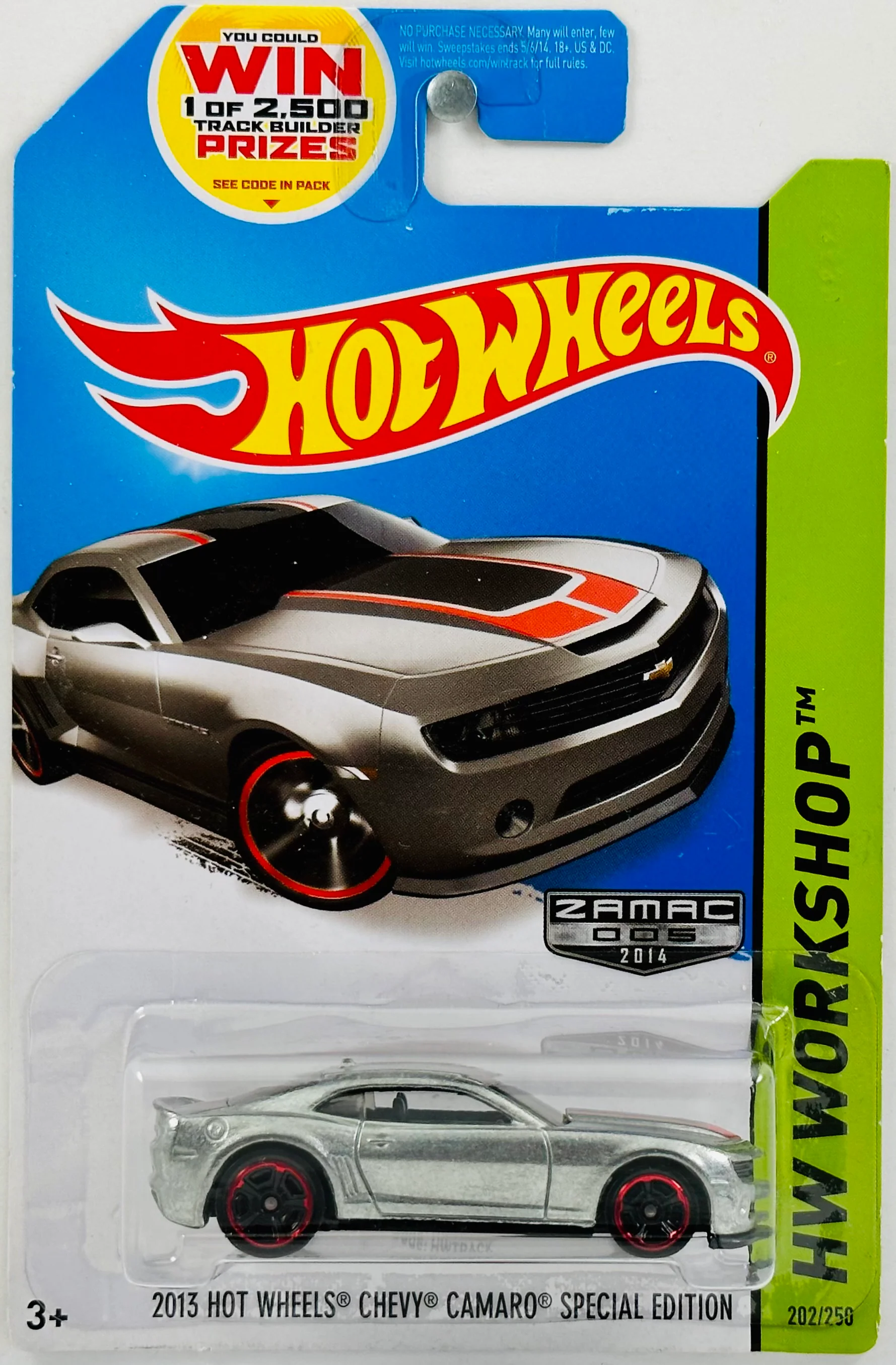 Hot Wheels 2013 Hot Wheels Chevy Camaro Special Edition 2014 (BFG81)