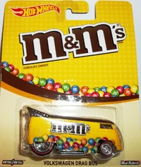 Hot Wheels Volkswagen Drag Bus 2015 (BDR64)
