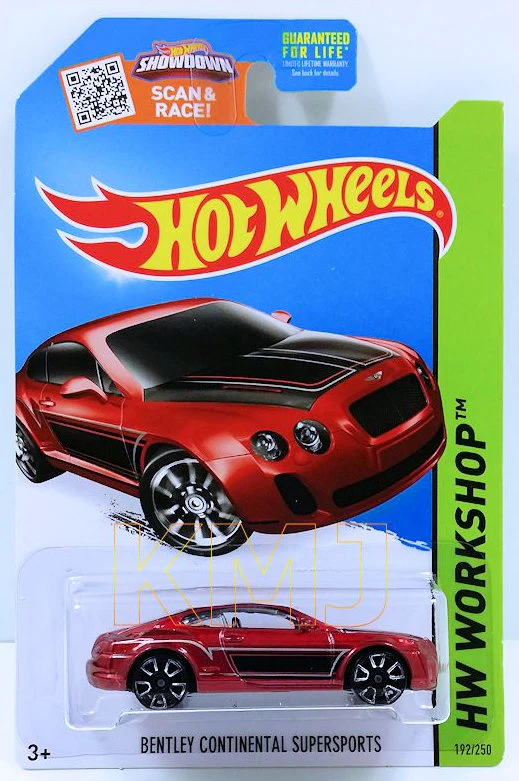 Hot Wheels Bentley Continental Supersports 2015 (CFH45)
