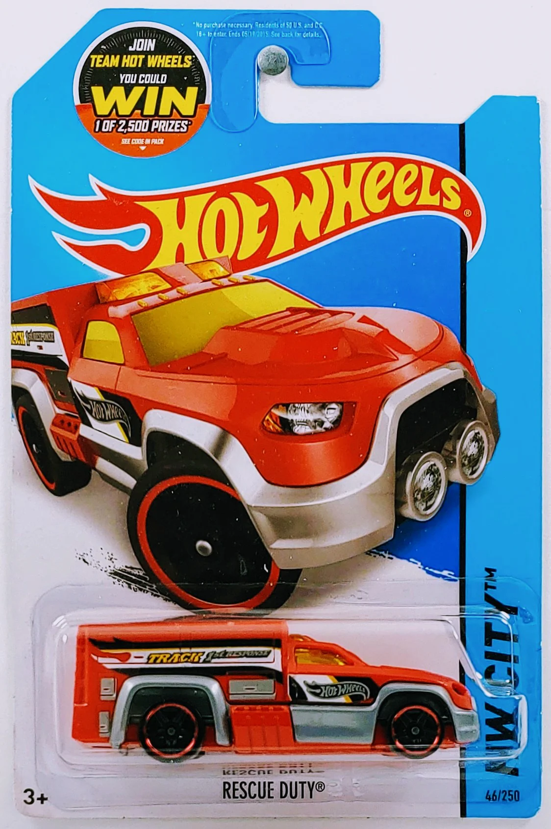 Hot Wheels Rescue Duty 2015 (CFH66)