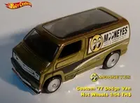 Hot Wheels Custom '77 Dodge Van 2015