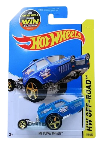 Hot Wheels HW Poppa Wheelie 2015 (CFJ53)