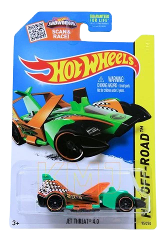 Hot Wheels Jet Threat 4.0 2015 (CFK48)