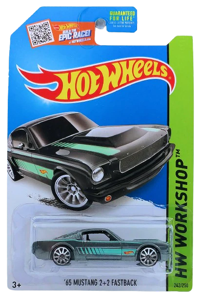 Hot Wheels '65 Mustang 2+2 Fastback 2015 (CFM01)