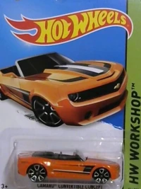 Hot Wheels Camaro Convertible Concept 2015 (CFM11)