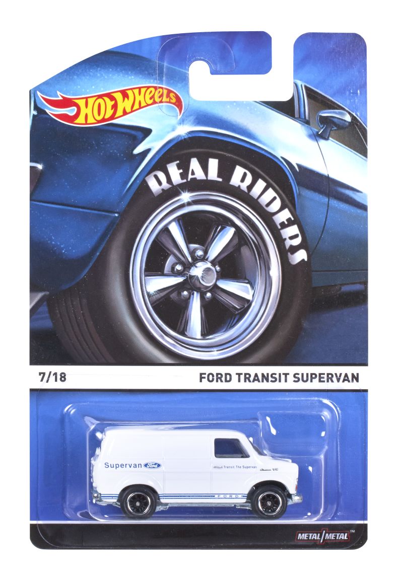 Hot Wheels FORD TRANSIT SUPERVAN 2015 (CFN60)